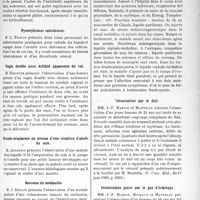 0488 - Page 475 - Partie scientifique. L’actualité scientifique. Les Sociétés Savantes. Lyon. Société nationale de médecine et des sciences médicales. Ectasie aortique. Amélioration fonctionnelle par le traitement spécifique / Fractures de jambe haute avec bon résultat fonctionnel / Pyonéphroses calculeuses / Vagin double avec bifidité apparente du col / Pseudo-néoplasme au niveau d’une cicatrice d’abcès du sein / Sarcome du médiastin / Méningite cérébro-spinale ambulatoire à terminaison foudroyante / Intoxication par le dial / Intoxication grave par le gaz d’éclairage