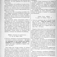 0491 - Page 478 - Partie scientifique. L’actualité scientifique. Les livres. Le radiodiagnostic par les insufflations abdominales, par Dr Lacayo, Vigot Frères, éditeurs, Paris, 1923 / Les mycoses pulmonaires et leurs parasites (avec quelques généralités sur les champignons inférieurs) par A. Sartory, et A. Bailly / Cancer de l’intestin, par J. Okinczyc, Gaston Doin, éditeur, Paris, 6e