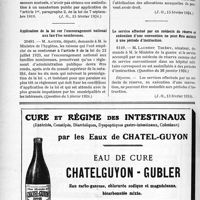 0517 - Page 504-LVI - Documents officiels. A l’officiel. Réponses des Ministres aux questions des Parlementaires. Définition des sanatoriums privés / Application de la loi sur l’encouragement national aux familles nombreuses / Le service effectué par un médecin de réserve en exécution d’une convention ne peut être assimilé à une période d’instruction