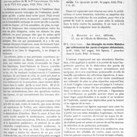 0550 - Page 537 - Partie scientifique. L'Actualité Scientifique. Les Livres. Les hépatites amibiennes autochtones et coloniales et leur traitement, par F. François et J. Hutinel, Gauthier-Villars et Cie, éditeurs, Paris, 1923. / Pour lutter contre les maladies Hygiène de la maman. La valeur nutritive des aliments, par Dr Schekter, Edition de La France du Nord, 1923 / Les désanglés du ventre. Maladies par relâchement des parois et organes abdominaux, par Dr L. Chauvois, A. Maloine et fils, éditeurs, Paris. 1923