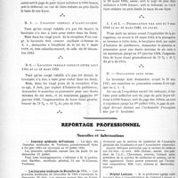 0565 - Page 552 - Partie professionnelle. Comptes rendus, documents, pièces officielles.... Fédération corporative des Médecins de la région Parisienne. Les médecins locataires et la dernières loi sur les loyers / Reportage professionnel. Nouvelles et Informations. Journées médicales de Toulouse / Les journées médicales de Bruxelles de 1924 / Les élections au Conseil de l’Université / Hôpital Laënnec