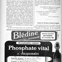 0573 - Page 560-LIV - Documents officiels. A l’officiel. Circulaire relative à l’organisation de l’inspection médicale dans les établissements d’enseignement / Vacance de Direction de Bureau d’Hygiène