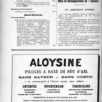 0577 - Page 564-IV - Sommaire / Office de Renseignements du « Concours ». Un assureur conseil