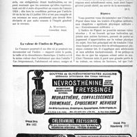 0583 - Page 570-X - Correspondance. Exonération d'impôts en faveur des sinistrés de guerre. Obligations décennales d’intérêts de dommages de guerre / La valeur de l’indice de Pignet