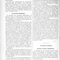 0603 - Page 590 - Partie scientifique. L'Actualité Scientifique. La Presse. Paris. L’insuffisance hépatique des tuberculeuses pulmonaires opothérapies hépatique [(Pratique médicale française, décembre 1923)] / Les paralysies diphtériques [(Le Progrès médical, 5 décembre 1923)] / Province et divers. Impétigo et néphrite impétigineuse [(Journ. de méd. de Bordeaux, 10-1-24)]