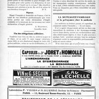 0683 - Page 666-XXXII - Correspondance. Impôt sur le revenu. Indemnités de dommages de guerre. Amortissements / Les bénéfices faits sur les étrangers doivent être portés dans la déclaration des revenus / Fin des obligations militaires / La mutualité familiale et la prévoyance chez le médecin