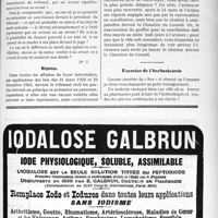 0690 - Page VII-673 - Correspondance. Représentation en justice dans les procès en matière de loyers / Exercice de l’herboristerie