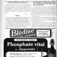 0693 - Page 676-X - Correspondance. Prorogation de bail et bénéfices de guerre / Un médecin d’hôpital peut être membre de la Commission administrative / Le médecin peut-il déduire de sa déclaration de bénéfices professionnels les sommes versées par lui à la Caisse Nationale des Retraites