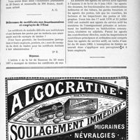 0748 - Page VII-731 - Correspondance. L'Indemnité de trente francs / Délivrance de certificats aux fonctionnaires et employés de l’Etat