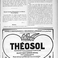 0750 - Page IX-733 - Correspondance. Accident à une domestique en dehors de son travail / Recouvrement d’honoraires accidents. Prescription