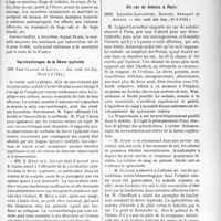0776 - Page 759 - Partie scientifique. L’Actualité Scientifique. Les Sociétés Savantes. La prophylaxie antituberculeuse, à Arcachon, (Académie de médecine, 19-2-24) / Vaccinothérapie de la fièvre typhoïde, (Soc. méd. des hôp. 25-et 1-2 1924) / Un cas de Sodoku à Paris, (Soc. méd. des hôp. 27-1-1924) / Endocardite à forme typhoïde, (Soc. médicale des hôpitaux