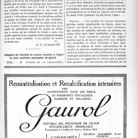 0798 - Page LIII-781 - Documents officiels. A l’officiel. Réponses des Ministres aux questions des Parlementaires. Allocations aux familles nombreuses / Obligation des Sociétés de secours mutuels à l’égard de leurs membres pensionnés de guerre