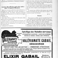 0852 - Page XLIX-833 - Correspondance. Prêts aux mutilés de guerre ? / Concours des officiers rayés des cadres pour la Légion d’Honneur