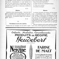 0855 - Page 834 bis-LII - Correspondance. Application du Tarif Breton. Résection du coccyx / Consultation de nuit entre confrères