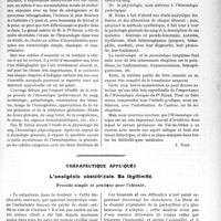 0892 - Page 869 - Partie scientifique. L’Actualité Scientifique. Les Livres. Hématologie clinique, par J. Rieux, Gaston Doin, éditeur, Paris / Thérapeutique appliquée. L’analgésie obstétricale. Sa légitimité. Procédé simple et pratique pour l’obtenir