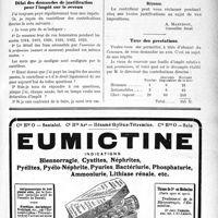 0908 - Page XLVII-885 - Correspondance. Demande de pension militaire / Délai des demandes de justification pour l’impôt sur le revenu / Taxe des prestations