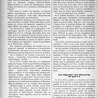 0949 - Page 922 - Partie scientifique. L’hydrologie du praticien. Revue de crénothérapie clinique, par Raymond Molinéry. Les affections utéro-annexielles / Les séquelles des blessures de guerre