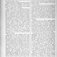 0987 - Page 958 - Partie scientifique. Travaux Originaux. L’immunité naturelle et l'immunité acquise, par Camille Lian. Immunité acquise provoquée. Vaccinothérapie / Sérothérapie