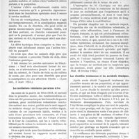 0996 - Page 967 - Partie scientifique. L’Actualité Scientifique. La Presse. Province et divers. Abus de l’huile de ricin chez les nourrissons [(Lyon méd. 2 mars 1924)] / Les mutilations volontaires par armes à feu [(Strasbourg Méd, 16 février 1924)] / Les chenilles venimeuses et les accidents éruciques [(Rev. méd. de l’Est, l. er janvier 1924)]