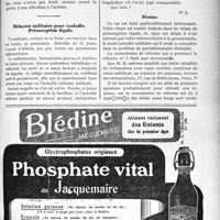 1024 - Page LIII-993 bis - Correspondance. Affectation militaire en cas de mobilisation / Réforme militaire pour maladie. Présomption légale
