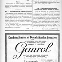 1037 - Page 1006-XII - Correspondance. Fin des obligations militaires / Augmentation de pension militaire / Remboursement de frais de transport comme malade de guerre