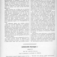 1049 - Page 1018 - Partie scientifique. Travaux Originaux. Clinique chirurgicale. La torsion des hydro-salpinx, M. J. -P. Tourneux / Coprologie pratique, (Suite), par M. le Dr H. Dejust. Examen des selles après trituration et dilution