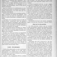 1054 - Page 1023 - Partie scientifique. L’Actualité Scientifique. La Presse. Sur la pathologie et la thérapeutique de la symphyse cardiaque [(Paris médical, 29 décembre 1923)] / L’abcès rétro-pharyngien [(Journal des Praticiens, 7 janvier 1924)] / Essai sur les ultra-microbes [Paris médical, 22 décembre 1923)]