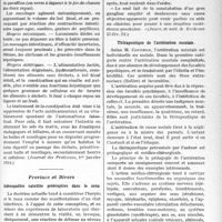 1056 - Page 1025 - Partie scientifique. L’Actualité Scientifique. La Presse. Le traitement de la constipation chez les hépatiques [(Journal des Praticiens, 1er janvier 1924)] / Province -et Divers. Adénopathie satellite prééruptive dans le zona [(Journ. de méd. de Bordeaux 25 fév. 24)] / Thérapeutique de l'arriération mentale [(La Médecine, fév. 24)]