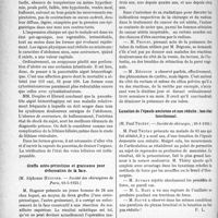 1059 - Page 1028 - Partie scientifique. L’Actualité Scientifique. Les Société Savantes. Pancréatite hémorrhagique, (Société de chirurgie ; 30-1-1924) / Greffe ostéo-périostique et graisseuse pour déformation de la face, (Société des chirurgiens de Paris, 18-5-1923) / Traitement du cancer utérin par le radium, (Société de chirurgie ; 30-1-1924) / Luxation de l’épaule ancienne et non réduite ; bon état fonctionnel, (Société de chirurgie ; 30-1-1924) / Le traitement passionnel des obsessions, (Société de psychothérapie ; 19 février 1924)