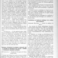 1060 - Page 1029 - Partie scientifique. L’Actualité Scientifique. Les Société Savantes. Le traitement passionnel des obsessions, (Société de psychothérapie ; 19 février 1924) / Traitement chirurgical du prolapsus mammaire par un procédé de mastopexie avec incision verticale et décollement mammaire préalable, (Société des Chirurgiens de Paris, 4 avril 1924) / Résultats opératoires de 115 cas d’hypertrophie prostatique traités par l'électrocoagulation (forage de la prostate), (Académie de médecine, 8-4-24) / Contribution au traitement cinétique de la scoliose par le praticien, (Société de médecine de Paris)