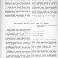 1067 - Page 1036 - Partie professionnelle. Travaux Originaux. Les assurances sociales. Jeux parlementaires / Une nouvelle offensive contre nos villes d’eaux