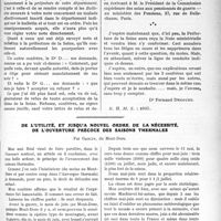 1068 - Page 1041 - Partie professionnelle. Travaux Originaux. Les assurances sociales. Une nouvelle offensive contre nos villes d’eaux / De l’utilité, et jusqu’à nouvel ordre, de la nécessité, de l'ouverture précoce des saisons thermales, par Garcin