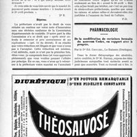 1075 - Page 1048-L - Correspondance. Application du Tarif Maginot. Réductions de notes sans explications / Pharmacologie. De la modification de certaines formules du nouveau Codex, en rapport avec le progrès