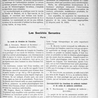 1108 - Page 1077 - Partie scientifique. L’Actualité Scientifique. La Presse. Province et Divers. Le traitement moderne du rhumatisme blennorragique [(L’Hôpital, août B, 1923)] / Les Sociétés Savantes. Paris. Le mode de titration de l’insuline, (Académie de médecine ; 25-3-1924) / Incompatibilité des fonctions de médecin traitant et de celles de médecin contrôleur, (Académie de médecine ; 25-3-1924)