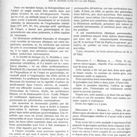 1113 - Page 1082 - Partie scientifique. L’Actualité Scientifique. Thérapeutique appliquée. Note sur un nouveau moyen d’hémostase utérine, par le Docteur Léon David