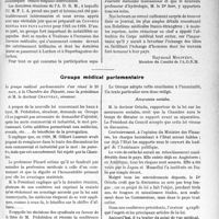 1126 - Page 1095 - Partie professionnelle. Compte rendus, documents, pièces officielles.... Mutualité Familiale du Corps Médical Français. Nos relations médicales Franco-Etrangères / Groupe médical parlementaire
