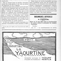 1136 - Page LIII-1103 bis - Pratique journalière. De l'action nécrosante de l’adrénaline dans l’anesthésie locale, Dr Lop / Documents officiels. A l’officiel. Décret du 13 mars 1924 relatif au fonctionnement du service central de prophylaxie des maladies vénériennes