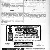 1146 - Page IX-1111 bis - Correspondance. Le propharmacien n'est pas assujetti au registre du commerce / Exercice de la médecine dans une chambre d’hôtel / Les Pupilles de la Nation n’ont pas droit aux soins médicaux gratuits