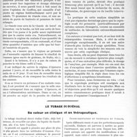 1158 - Page 1123 - Partie scientifique. Travaux Originaux. Coprologie pratique, (Suite et fin), par le Dr H. Dejust / Le tubage duodénal. Sa valeur en clinique
