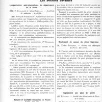 1167 - Page 1132 - Partie scientifique. L'Actualité Scientifique. La Presse. Province et Divers. Quatre cas d’hémorragie rétro-placentaire [(Rev. franç. de gynécologie, et d’obstétrique, 10 mars 24)] / Les Sociétés Savantes. L’organisation anti-tuberculeuse du département de la Seine, (Académie de médecine ; 1-4-1924) / Natalité et mortalité comparées en France depuis 117 ans, (Académie de médecine ; 25-3-1924) / Traitement du cancer du côlon transverse, (Société des chirurgiens de Paris ; 21-3-1924) / Impuissance par plaie de guerre, (Société des chirurgiens de Paris ; 21-3-1924)