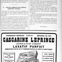1188 - Page XLVII-1153 - Correspondance. Majoration de pensions des grands mutilés / Service militaire d’un médecin naturalisé français