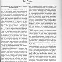 1224 - Page 1187 - Partie scientifique. Travaux Originaux. Séméiologie cardio-vasculaire. Les Palpitations, d’après Ch. Laubry / L’Actualité Scientifique. La Presse. Paris. Les enseignements de la cuti-réaction. L’Immunité antituberculeuse [(La Presse médicale, 22 décembre 1923)] / Kystes osseux essentiels de l’adolescence [(La Presse médicale, 19 février 1924]
