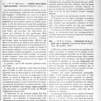 1230 - Page 1193 - Partie scientifique. L’Actualité Scientifique. Les Thèses. Sur l’association de la tuberculose et du cancer dans le sein et dans son territoire lymphatique, par Dr G. Geoffroy (Imprimerie Firmin et Montane, Montpellier) / Arthrite sacro-iliaque aiguë puerpérale, par Dr O. Mantelin (Imprimerie Express, Lyon) / Les pneumonies centrales à évolution périphérique, par Dr M. Vittot (Lyon, Société anonyme de l’imprimerie A. Rey, 1923) / Traitement de la syphilis par le bismuth, par Dr P. -L. Julien (Imprimerie Firmin et Montane, Montpellier, 1923)