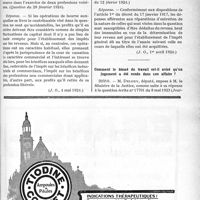 1250 - Page LV-1213 - Documents officiels. Réponses ministérielles aux questions des Parlementaires. Les opérations de bourse n’entrainent pas forcément l’imposition à la cédule des bénéfices commerciaux / Déductions à opérer sur le revenu d’un immeuble pour le calcul de l’impôt sur le revenu / Comment le blessé du travail est-il avisé qu’un jugement a été rendu dans son affaire ?
