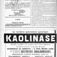 1253 - Page 1216-IV - Service de propagande du « concours » / Office de renseignements du « Concours » / Le sou médical. Les services qu’il rend. Les raisons qu’ont tous les praticiens d’y adhérer