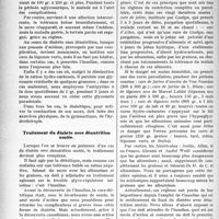 1267 - Page 1230 - Partie scientifique. La conception actuelle de la pathogénie du diabète et des glycosuries et de leur traitement, par le Docteur Henry. Traitement du diabète sans dénutrition azotée / Traitement du diabète avec dénutrition azotée / L’insuline