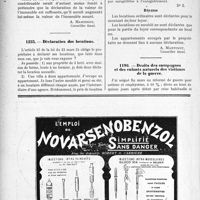 1309 - Page 1270-X - Correspondance. Augmentation de l’assurance d’un immeuble recueilli dans une succession / Déclaration des locations / Droits des compagnes et des enfants naturels des victimes de la guerre
