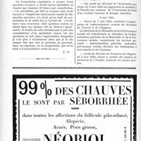 1353 - Page 1314-L - Correspondance. Application du Tarif Maginot. Consultations de spécialistes / Documents officiels. A travers l’officiel