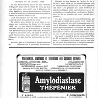 1357 - Page 1318-LIV - Jurisprudence. Commission supérieure de surveillance et de contrôle des soins gratuits aux mutilés de guerre. Droit au remboursement des soins. Inscription sur les listes spéciales. Usage des Bulletins détachés du carnet