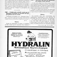 1367 - Page 1328-XII - Correspondance. Prescriptions concernant l’éclairage des automobiles / L’indemnité maladie versée par la Mutualité Familiale est passible de l’impôt général sur le revenu / Accident survenu au conducteur du camion d’une sucrerie